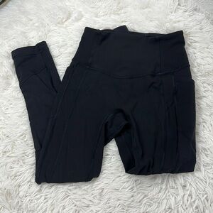 Lululemon All The Right Places Crop Black